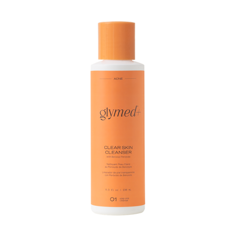 Лікувальне гелеве очищення з бензоїл пероксидом Glymed+ Clear Skin Cleanser with Benzoyl Peroxide 40 фото