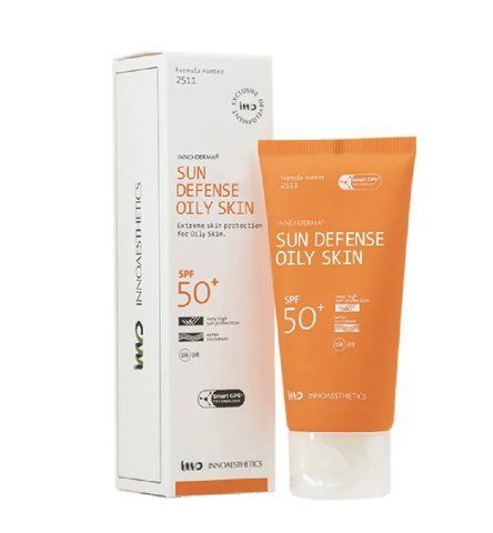 Innoaesthetics &ndash; Sun Defense Oily Skin SPF 50+ &ndash; Сонцезахисний крем з матуючим ефектом для жирної шкіри SPF 50+ 086 фото