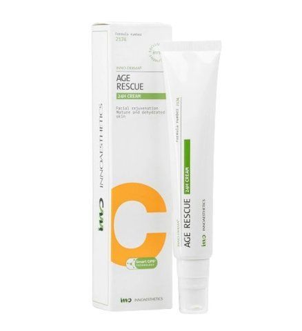 Innoaesthetics &ndash; Age Rescue 24H Cream &ndash; Омолоджуючий постпілінговий крем для обличчя 092 фото